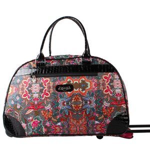 Kathy Van Zeeland Floral Patterned Women's Overnight Bag